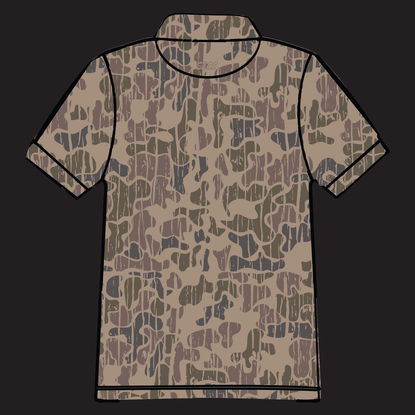Camo Vein Polo