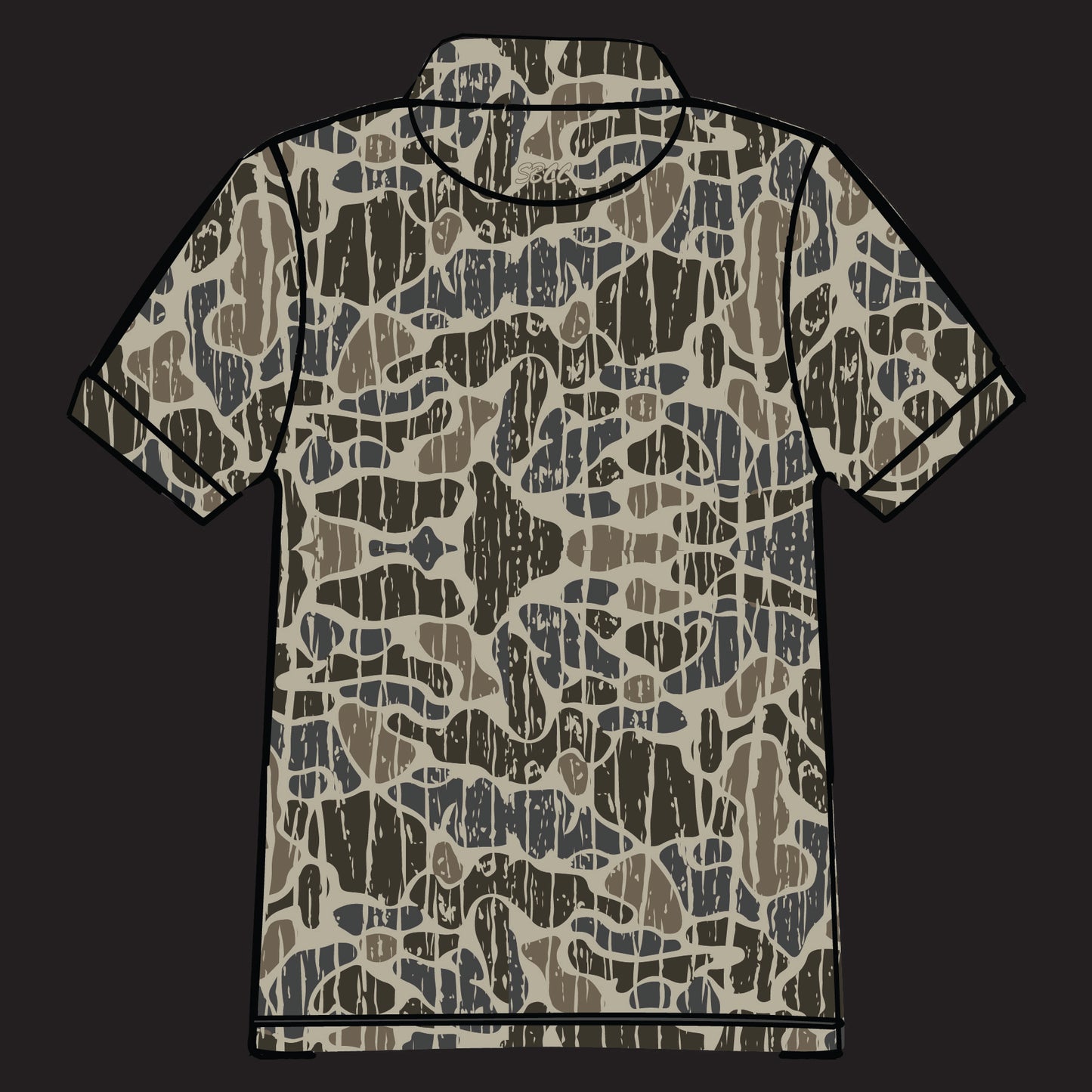 Camo Vein Polo