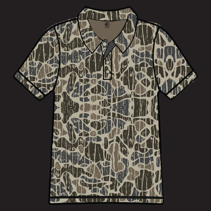 Camo Vein Polo