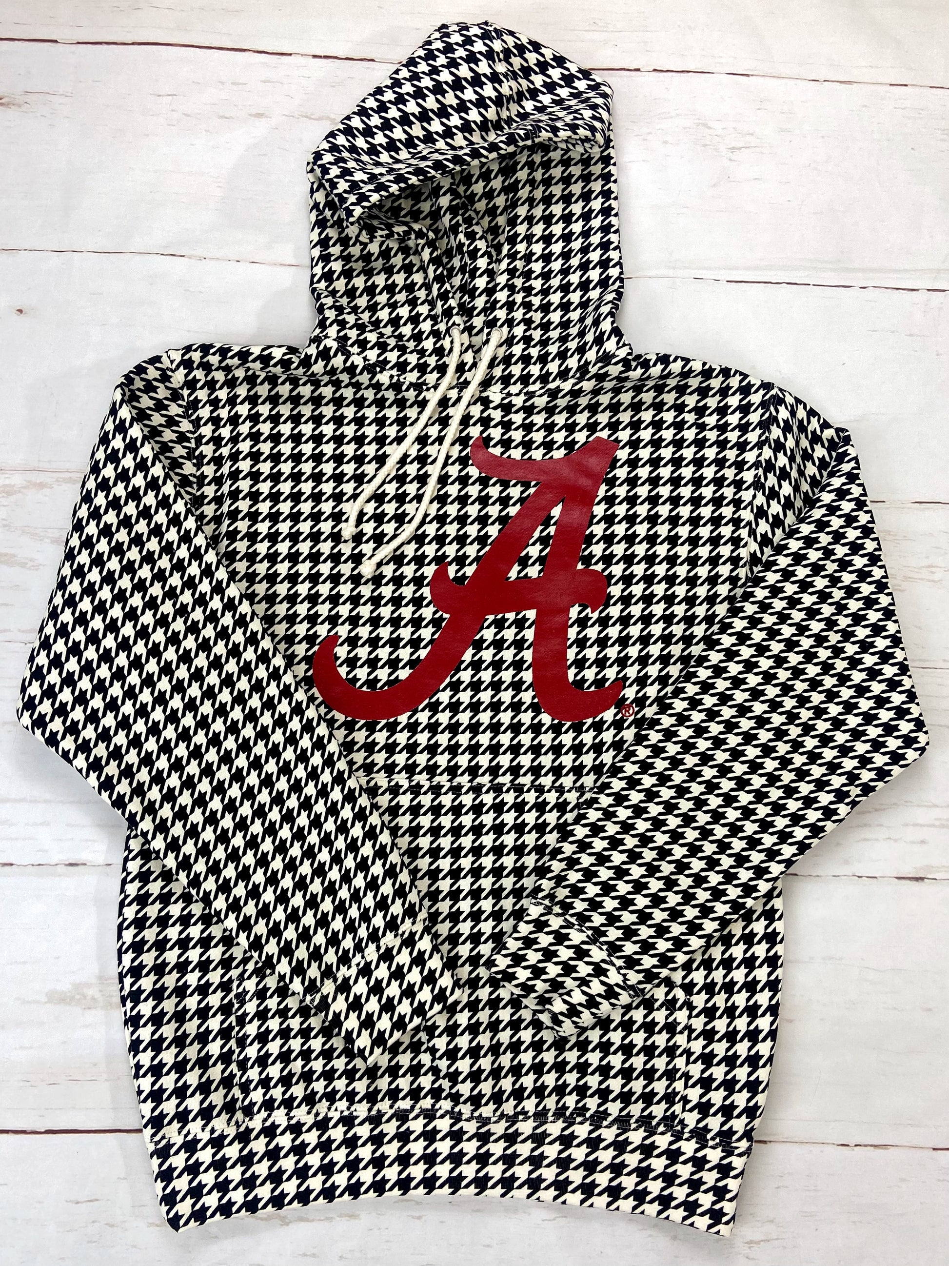 alabama houndstooth football helmet Authentic Speed Red/Black/White Material RTR