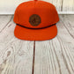 Circle Logo Leather Patch Rope Cap
