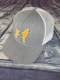 TN TriStar Dog 112 Cap Orange/White on Heather Grey/White