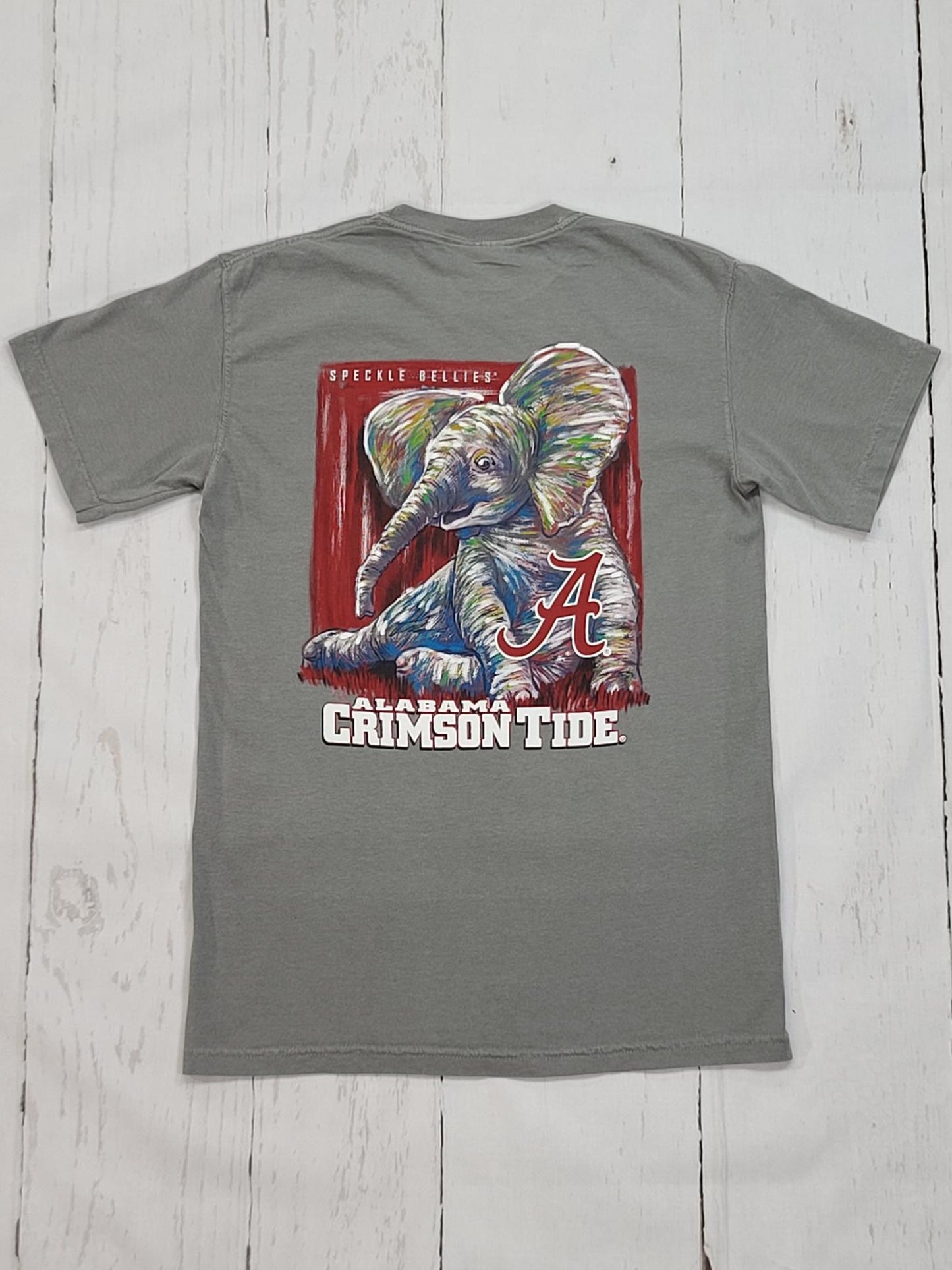 Alabama Watercolor Elephant