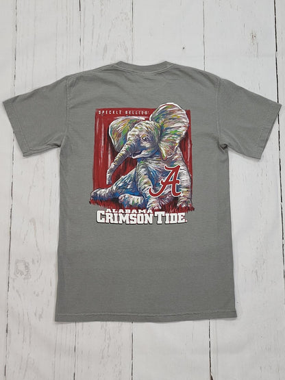 Alabama Watercolor Elephant